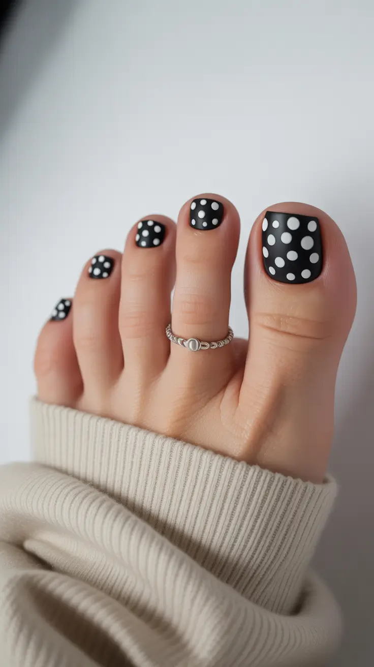 fall-pedicure-colors-2025-Modern-Polka-Mood