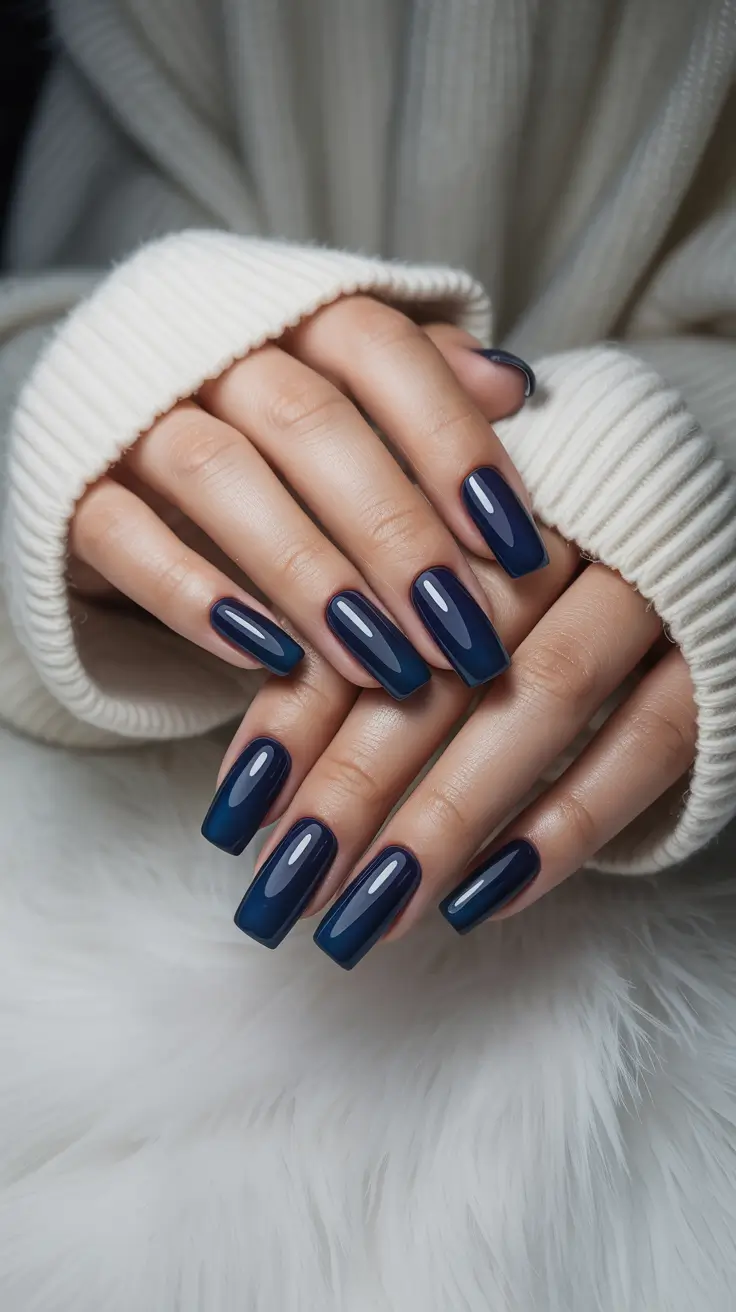 Navy Blue Fall Nail Ideas for 2025 – Elegant & Trendy Designs