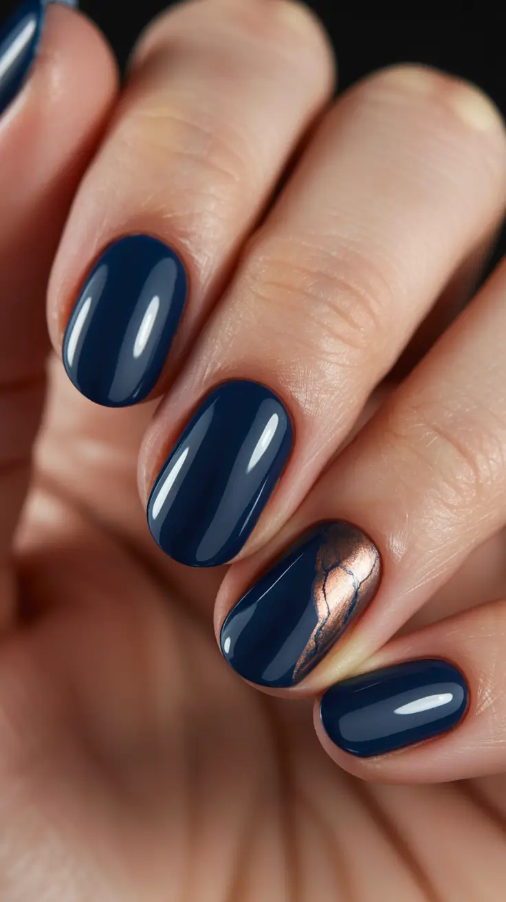 Navy Blue Fall Nail Ideas for 2025 – Elegant & Trendy Designs