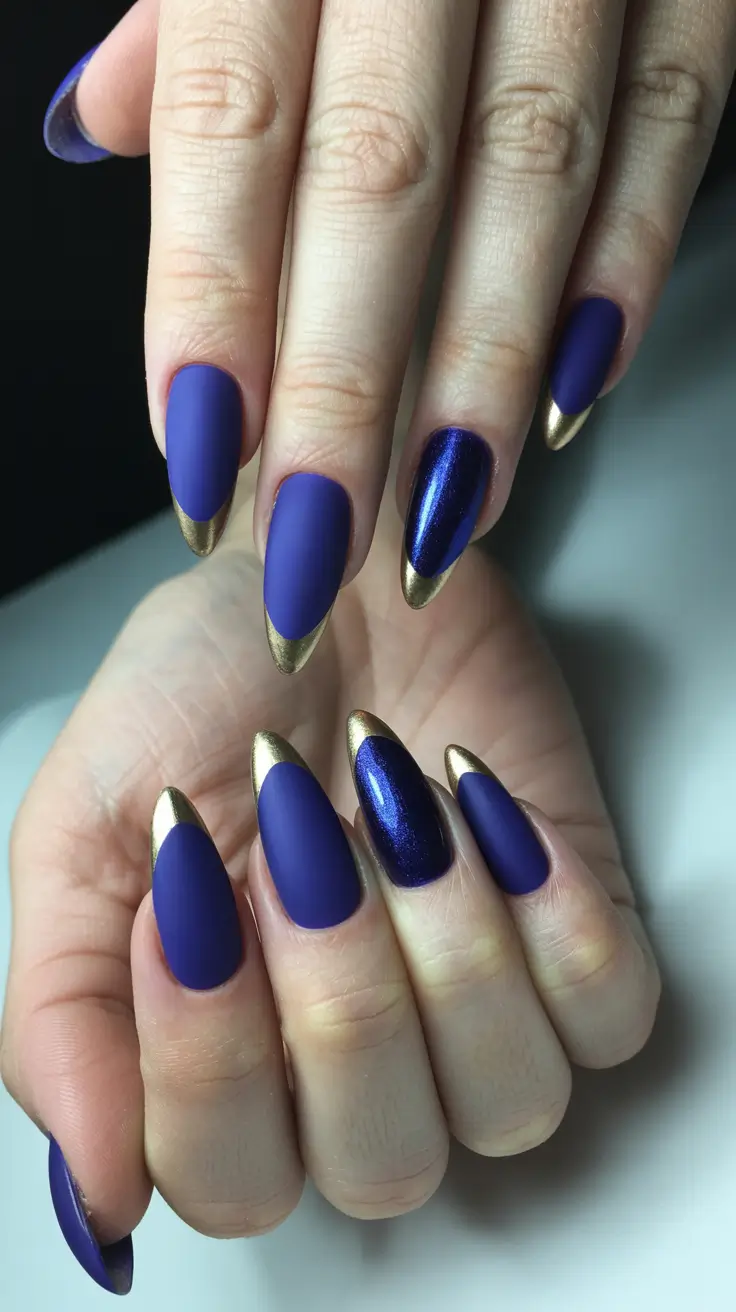 Navy Blue Fall Nail Ideas for 2025 – Elegant & Trendy Designs