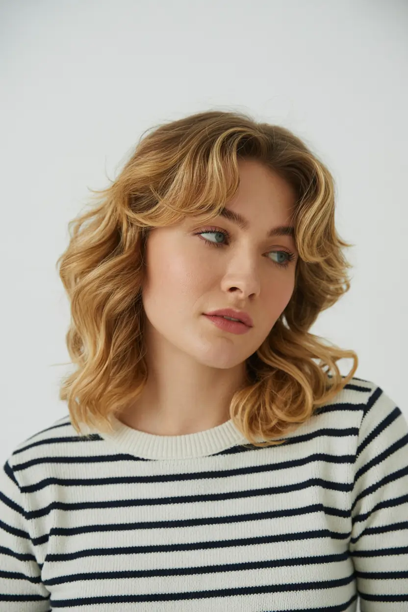 October haicuts 2025 Effortless Medium Waves