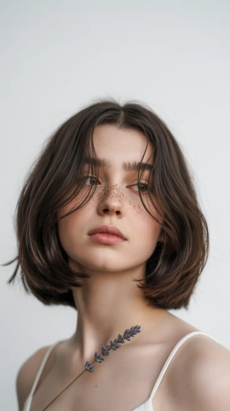 October haicuts 2025 The Chic Shoulder-Length Bob