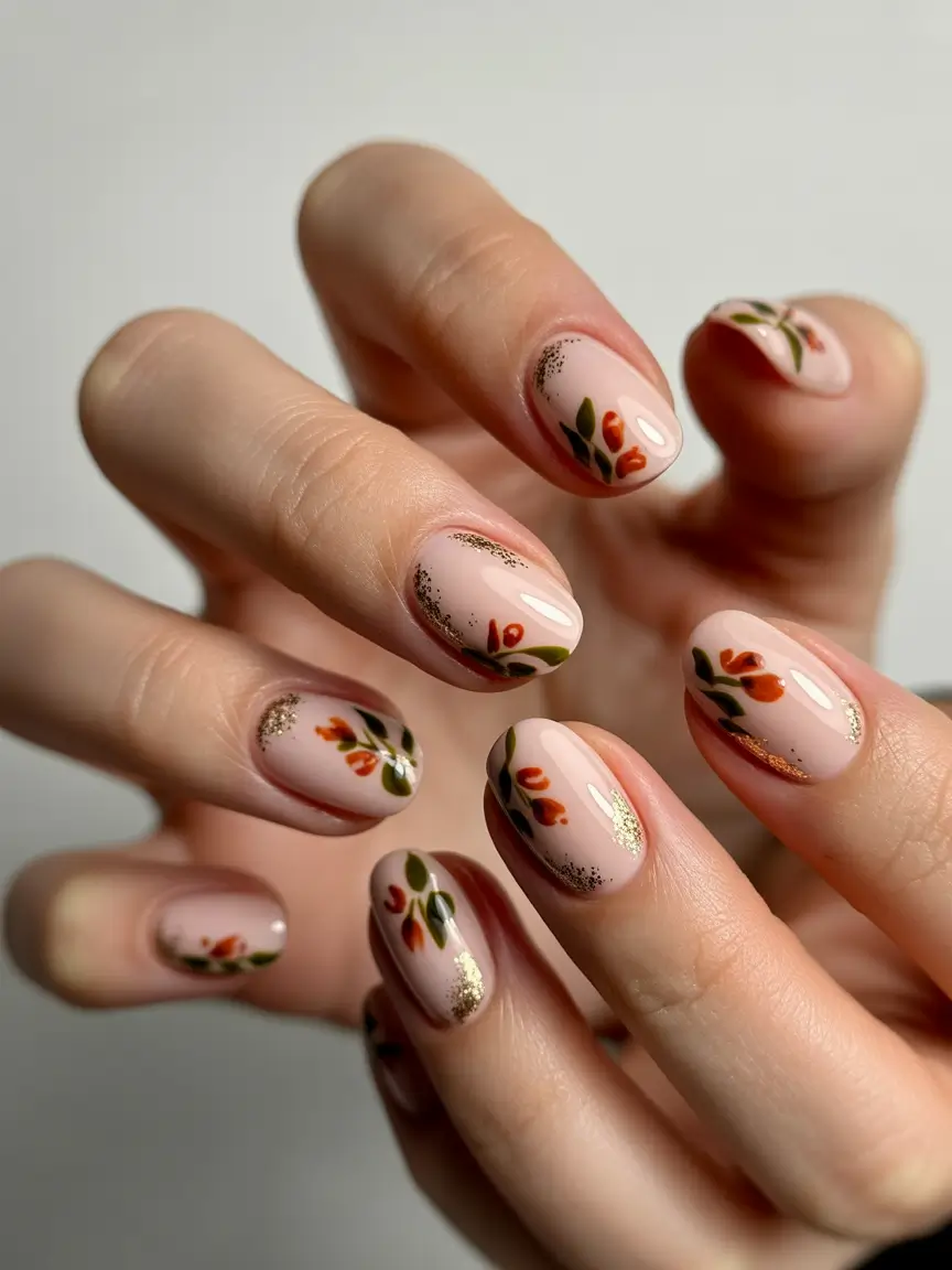 short fall nails Golden Hour Garden