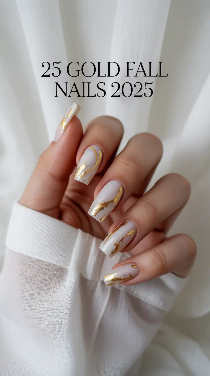 Gold Fall Nails 2025: Stunning Designs and Inspo for the Season