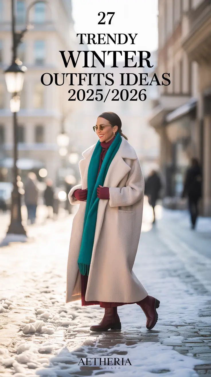 Trendy Winter Outfits Ideas 2025 / 2026: Inspo for Every Style, From Coquette to Scandinavian Cool