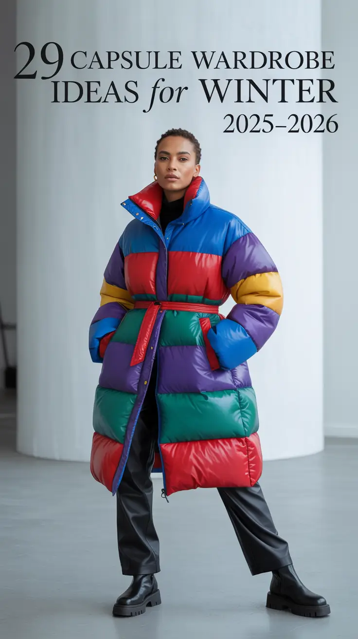 Capsule Wardrobe Ideas for Winter 2025–2026: Cool, Casual & Effortless Outfits for Travel and Everyday Life