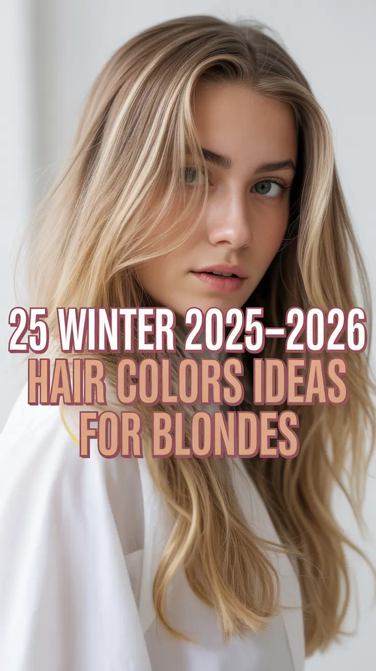 Winter 2025–2026 Hair Colors Ideas for Blondes: Trendy & Fresh Looks