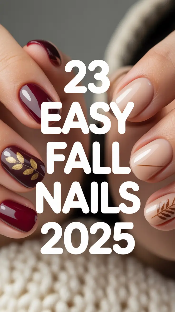 Easy Fall Nails 2025: Inspo and Simple Designs for Every Style
