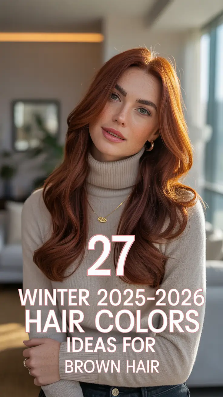 Winter 2025–2026 Hair Colors Ideas for Brown Hair: Trendy, Pretty & Low Maintenance Looks