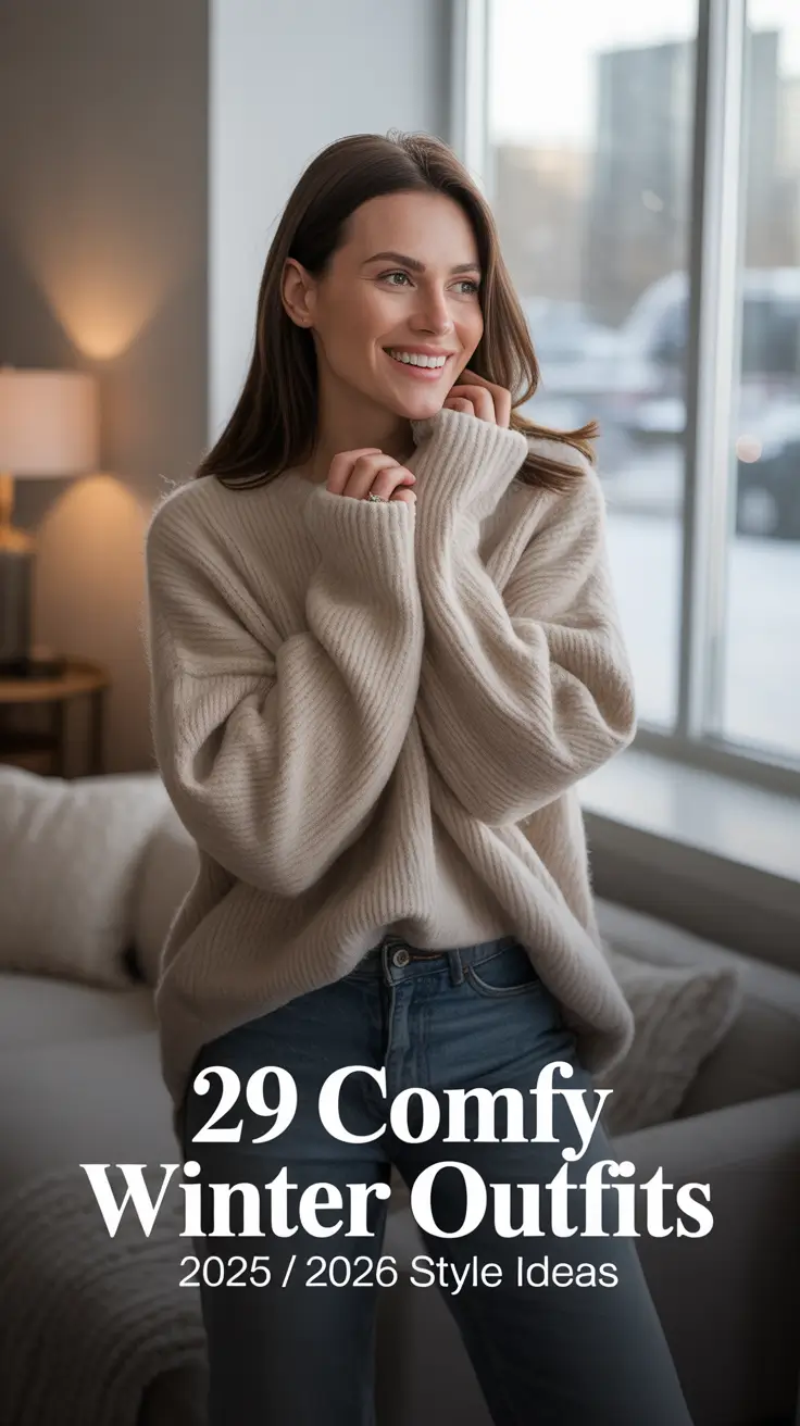 Comfy Winter Outfits 2025 / 2026 Style Ideas to Stay Cozy and Classy