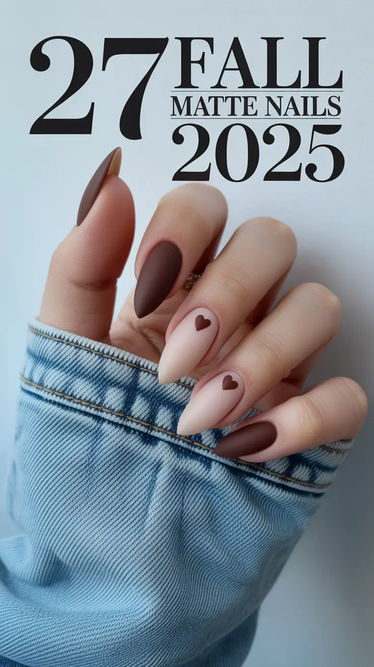 Fall Matte Nails 2025: Trendy Autumn Designs, Colors, and Inspo