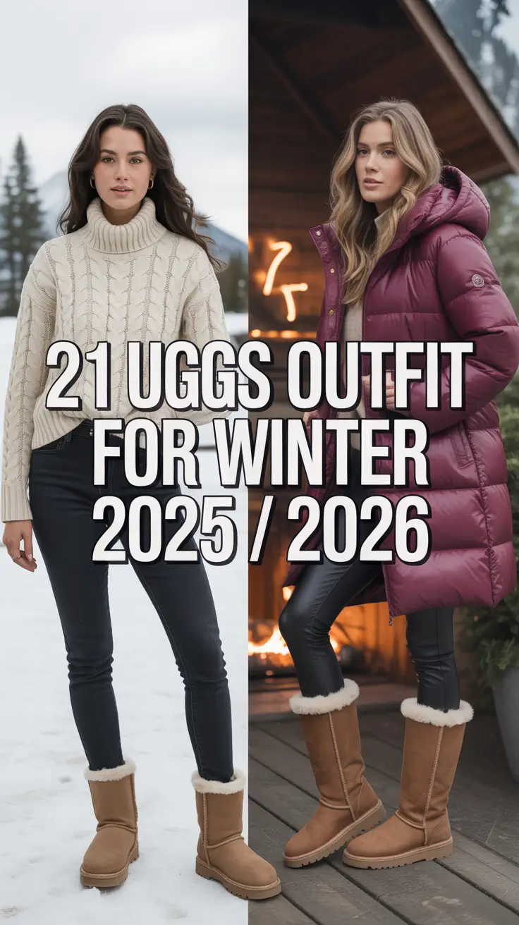 Uggs Outfit for Winter 2025 / 2026: Cozy-Chic Looks You’ll Want to Copy