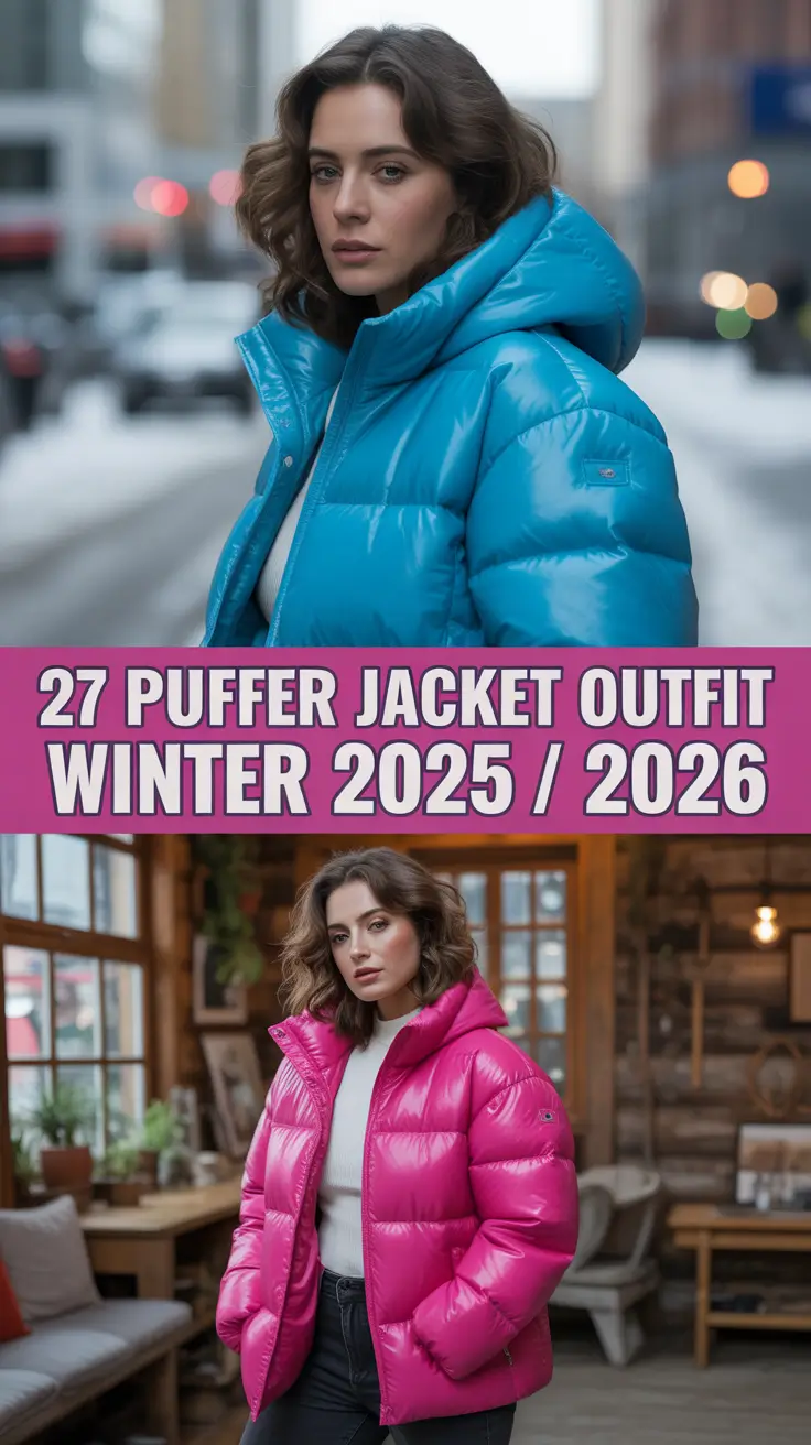 The Best Puffer Jacket Outfit Ideas for Women: Winter 2025 / 2026 Trends