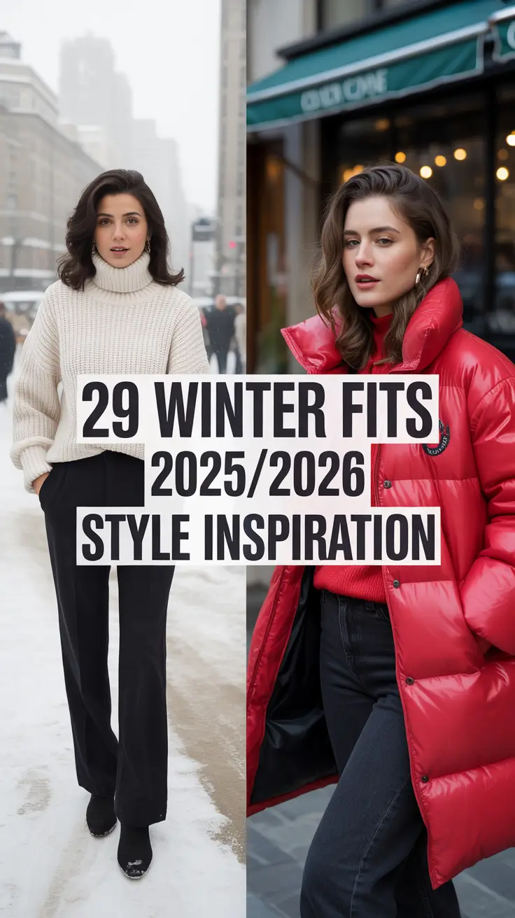 Winter Fits 2025 / 2026 Style Inspiration – Cozy & Classy Outfit Ideas