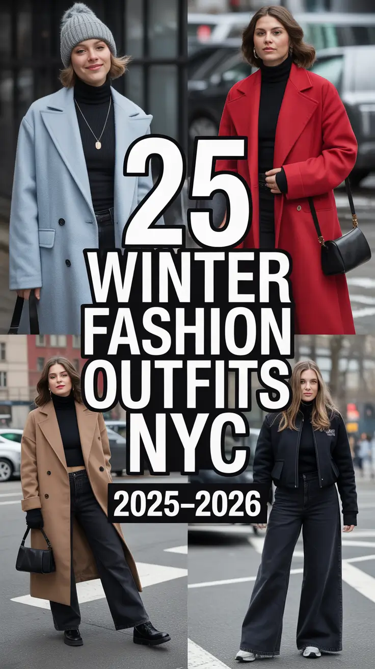 Winter Fashion Outfits NYC 2025–2026: Chic Street Style Ideas for Cold Weather