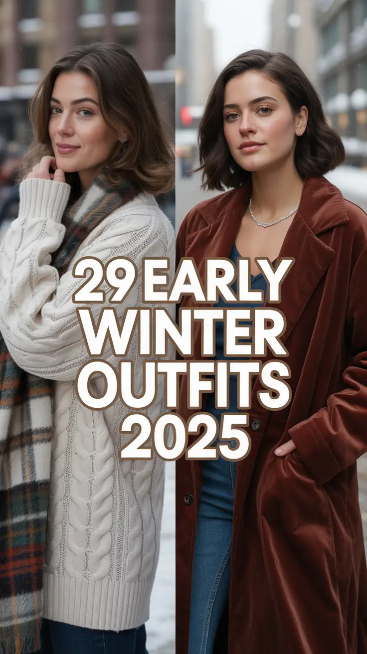 Early Winter Outfits 2025: Aesthetic & Inspiring Looks for Women from NYC to Tokyo