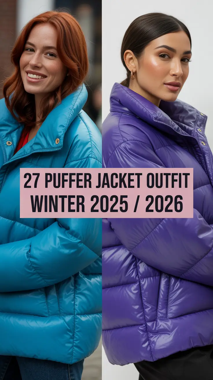 The Best Puffer Jacket Outfit Ideas for Women: Winter 2025 / 2026 Trends