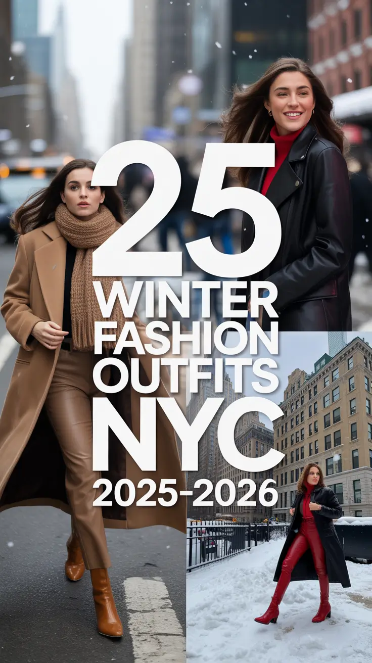 Winter Fashion Outfits NYC 2025–2026: Chic Street Style Ideas for Cold Weather