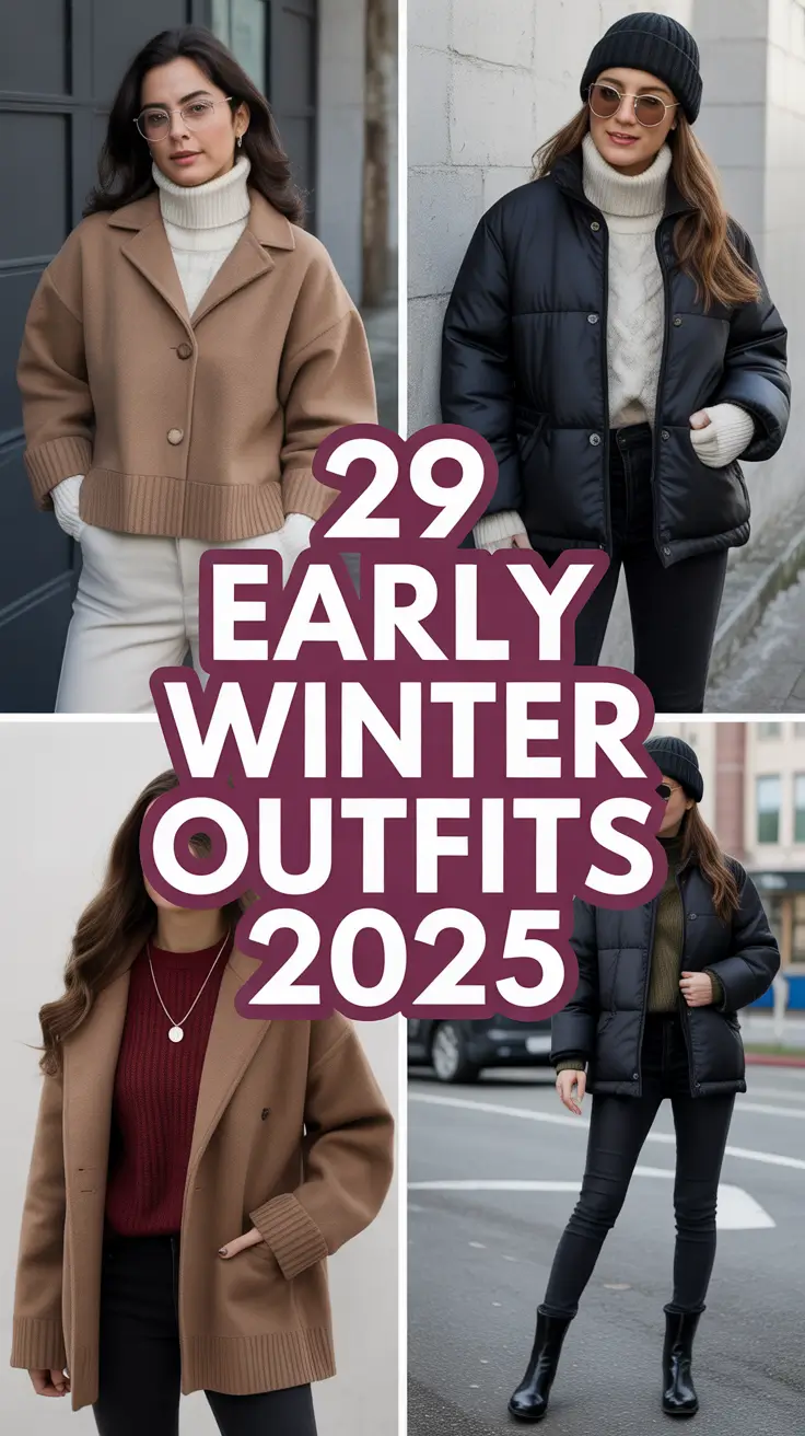 Early Winter Outfits 2025: Aesthetic & Inspiring Looks for Women from NYC to Tokyo