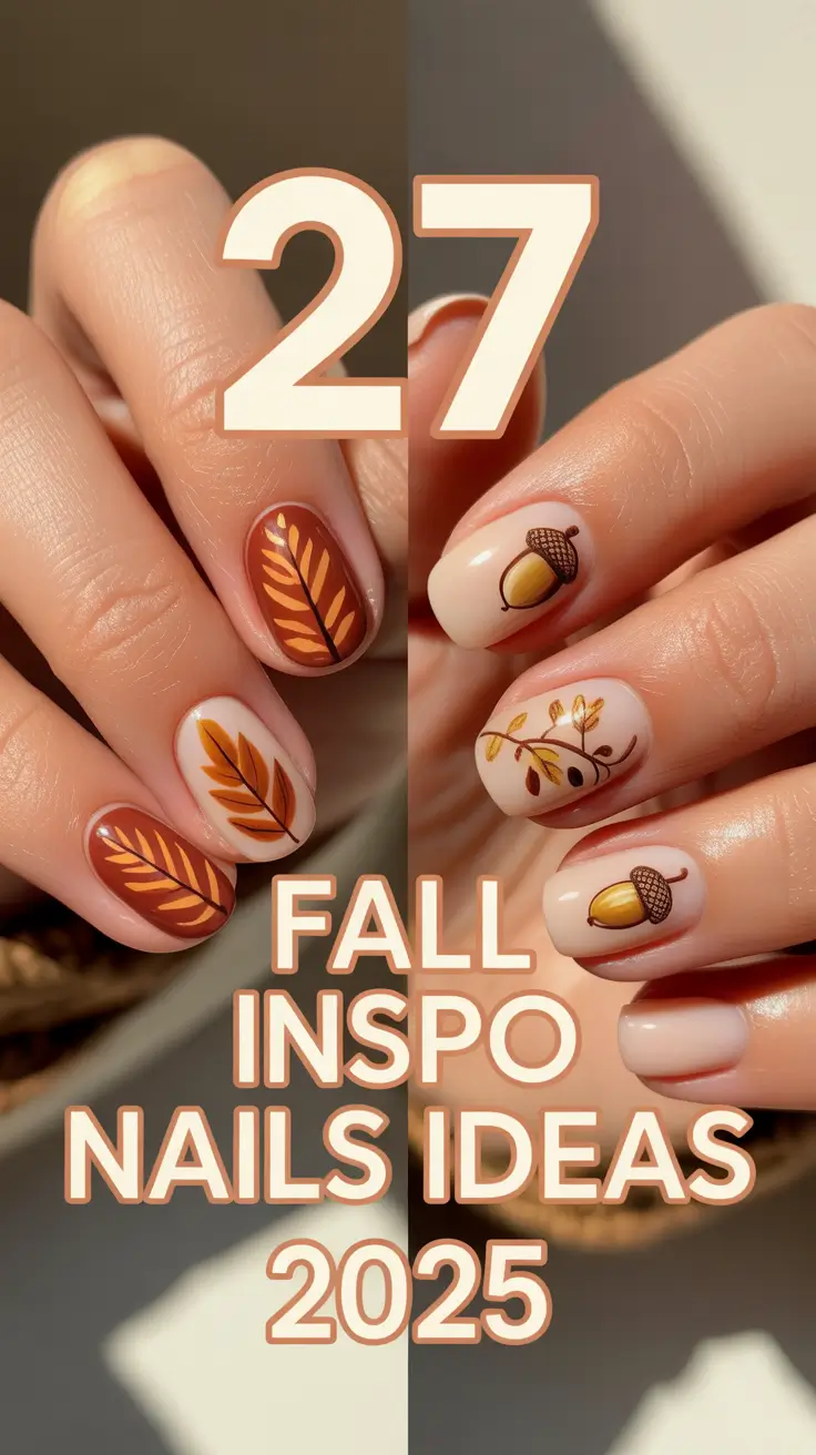 Fall Inspo Nails Ideas 2025: Trendy Designs, Colors, and Art for Every Style