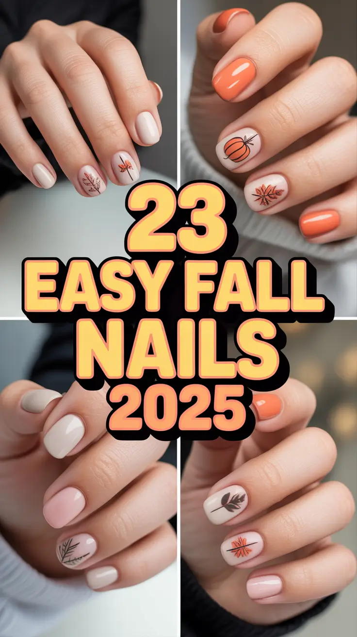 Easy Fall Nails 2025: Inspo and Simple Designs for Every Style