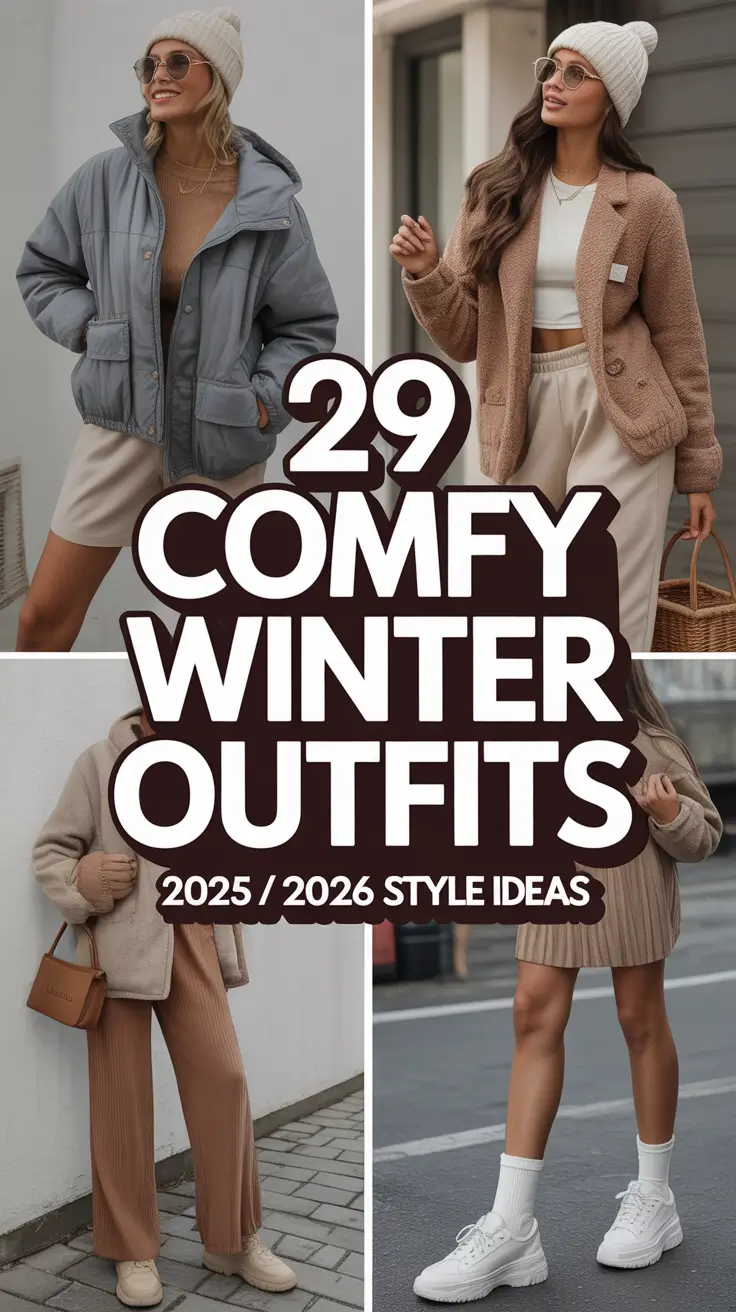 Comfy Winter Outfits 2025 / 2026 Style Ideas to Stay Cozy and Classy