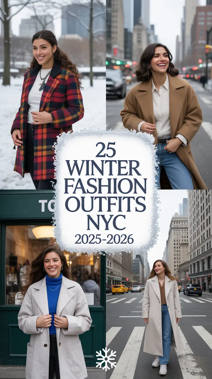 Winter Fashion Outfits NYC 2025–2026: Chic Street Style Ideas for Cold Weather