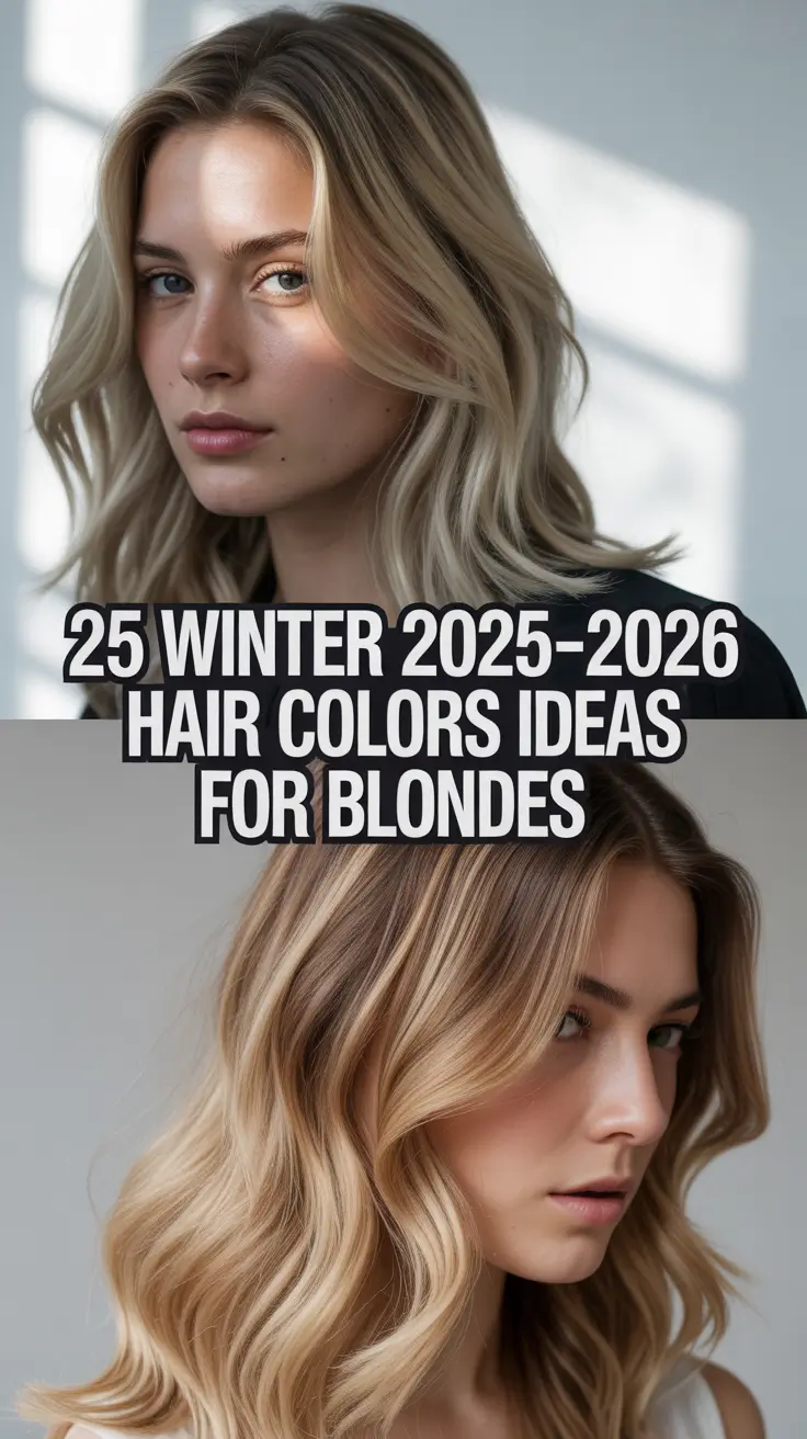Winter 2025–2026 Hair Colors Ideas for Blondes: Trendy & Fresh Looks