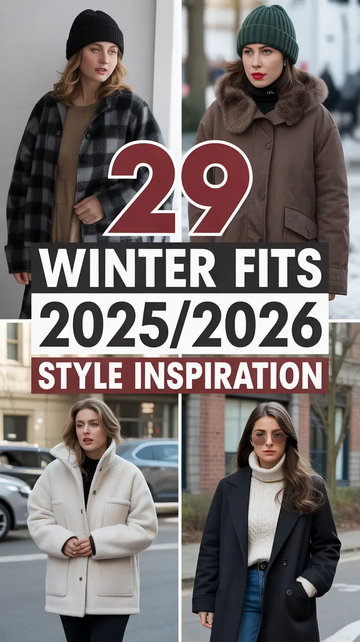 Winter Fits 2025 / 2026 Style Inspiration – Cozy & Classy Outfit Ideas