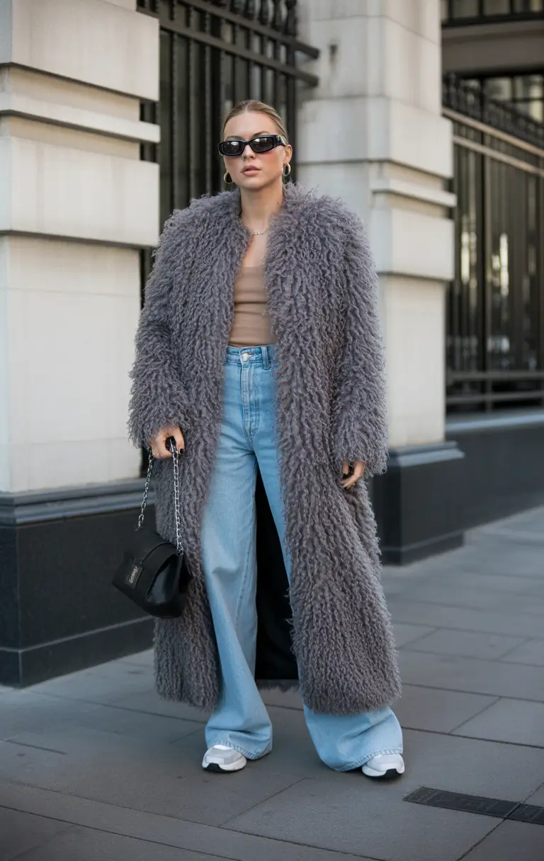 winter outfits 2025-2026 Moody Lilac & Street Luxe