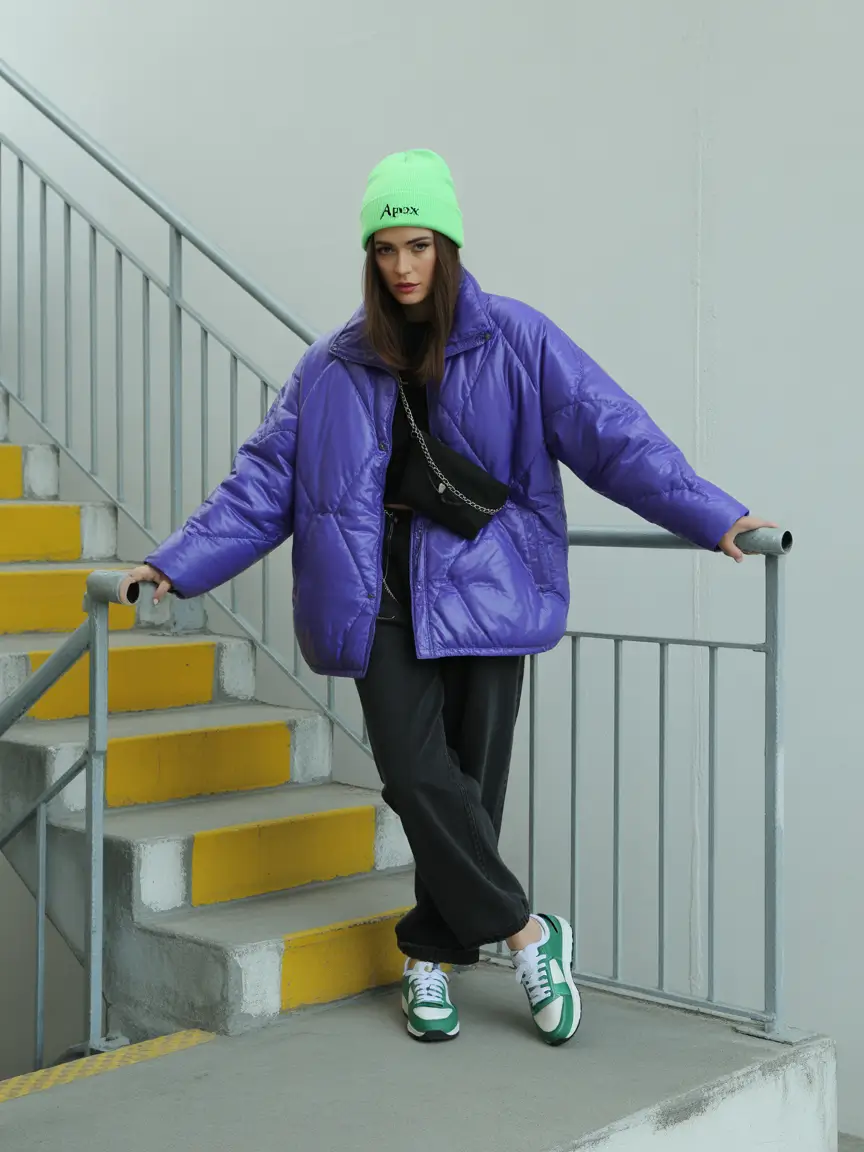 winter outfits 2025-2026 Neon Peak + Cool Girl Casual