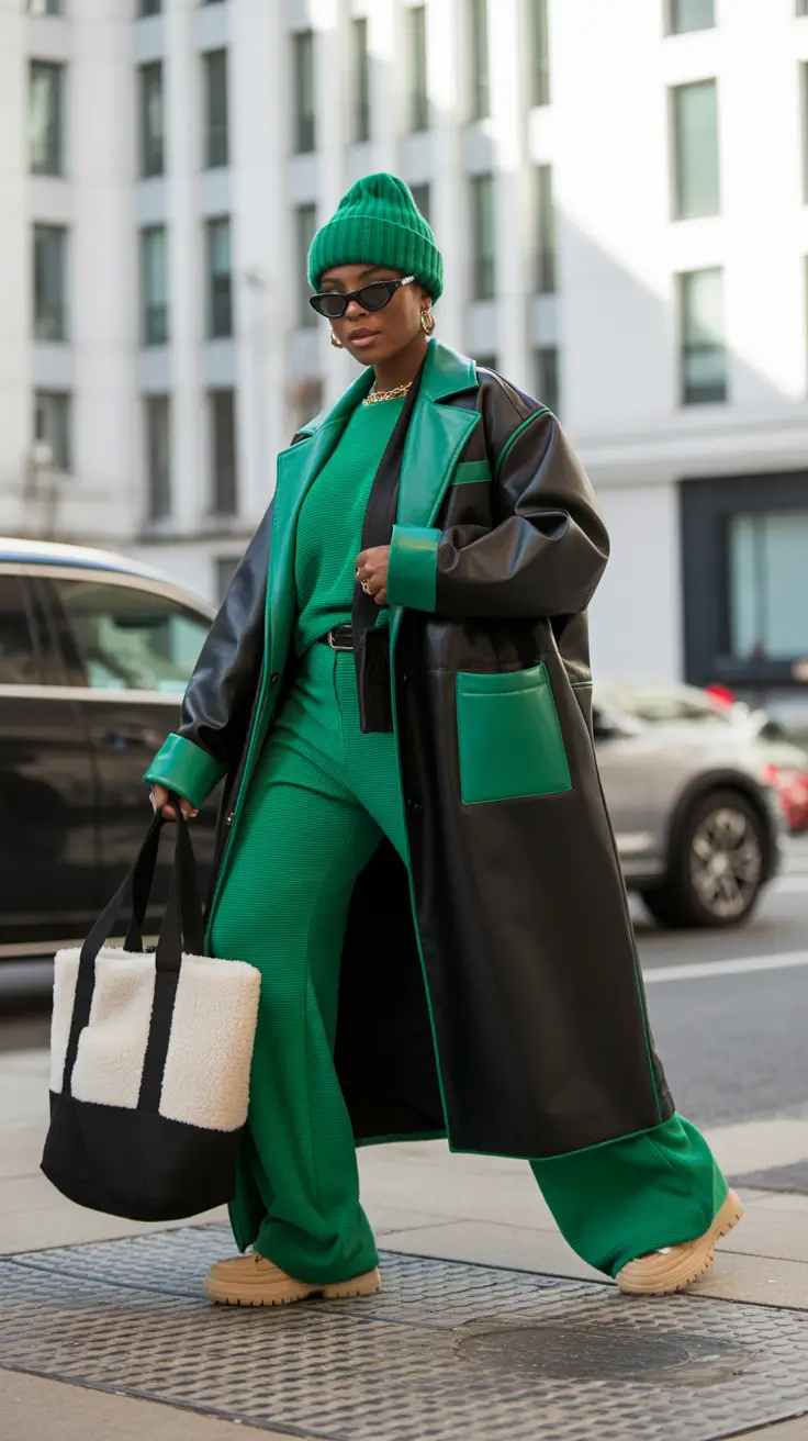 Black Girl Winter Outfits 2025–2026: Street Style, Layers & Cold-Weather Elegance