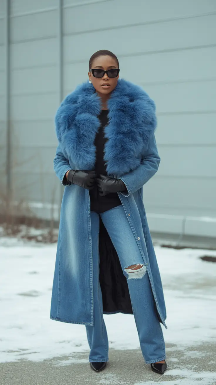 Black Girl Winter Outfits 2025–2026: Street Style, Layers & Cold-Weather Elegance