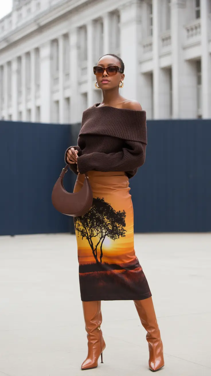 Black Girl Winter Outfits 2025–2026: Street Style, Layers & Cold-Weather Elegance