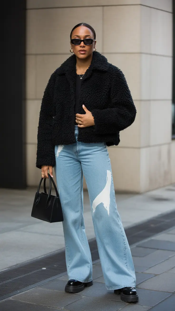 Black Girl Winter Outfits 2025–2026: Street Style, Layers & Cold-Weather Elegance