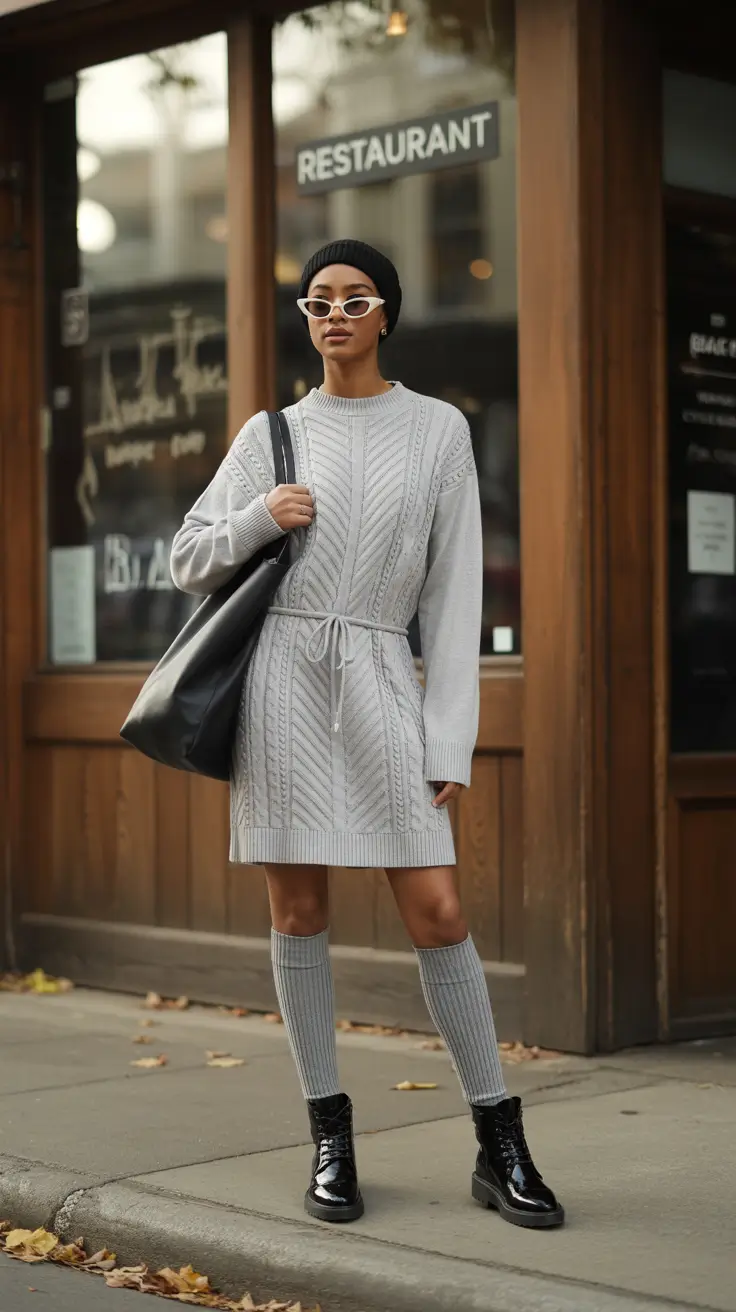 Black Girl Winter Outfits 2025–2026: Street Style, Layers & Cold-Weather Elegance