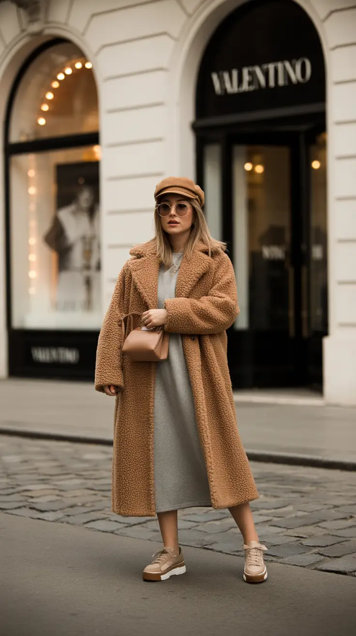 comfy winter outfits 2025-2026 Playful Neutrals With Street-Style Edge