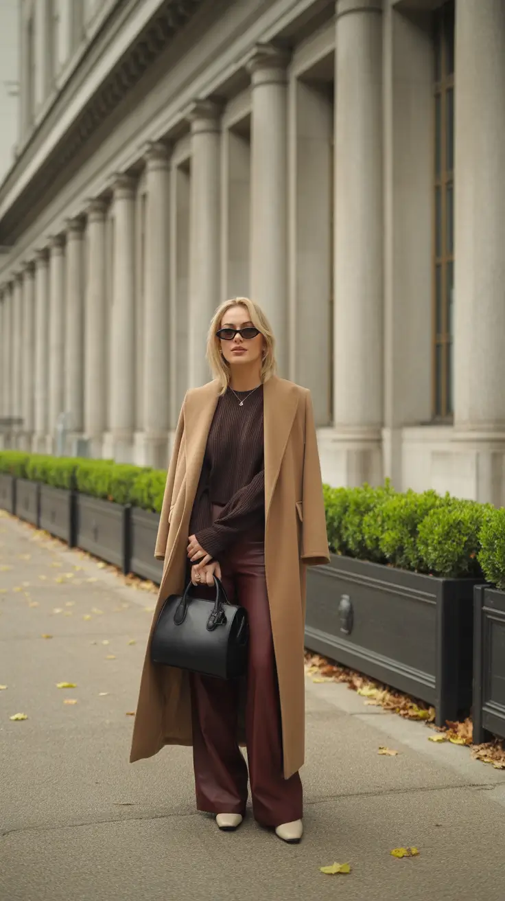 comfy winter outfits 2025-2026 Urban Layers with Depth