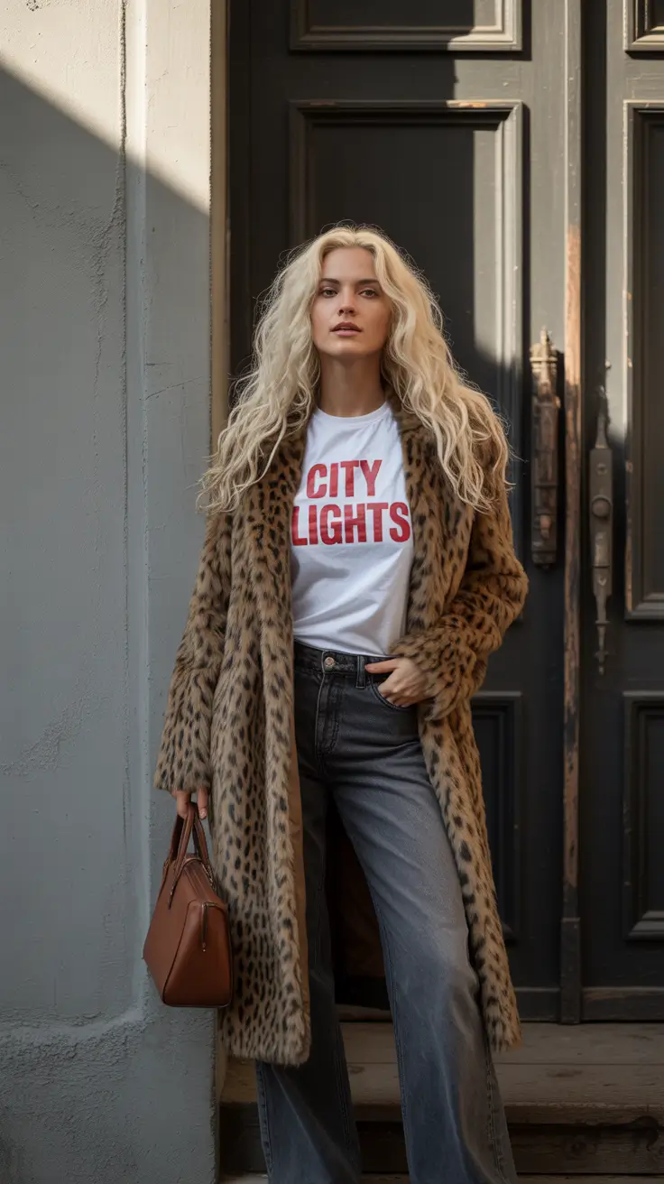 cute winter outfits 2025-2026 Effortless City Cool with a Statement Coat