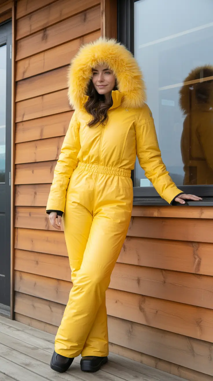 cute winter outfits 2025-2026 Sunshine Slope Style for Snowy Days