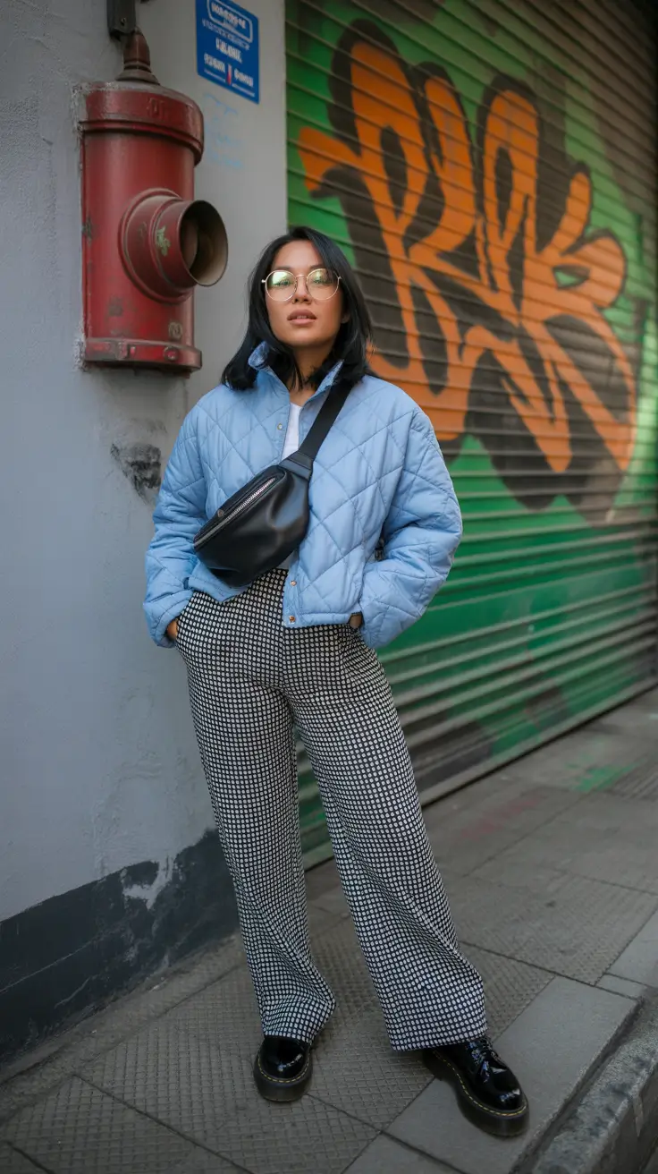 early winter outfits 2025 Cool Girl Layering with a Hint of Seoul