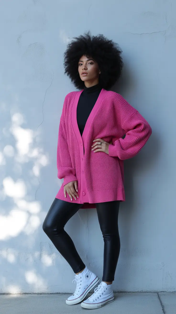 early winter outfits 2025 Vibrant Comfort, Unexpected Edge