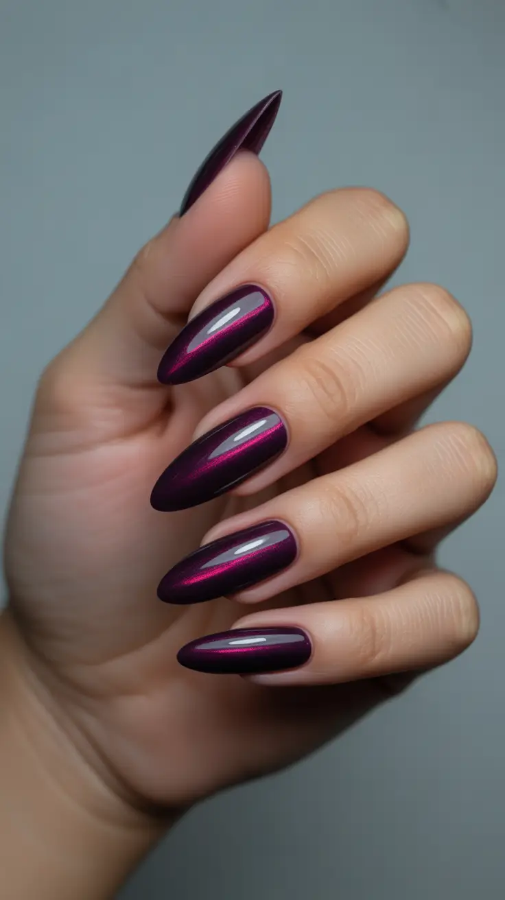 Trendy Fall Glitter Nails 2025: Fresh Cat Eye Designs and Seasonal Ideas