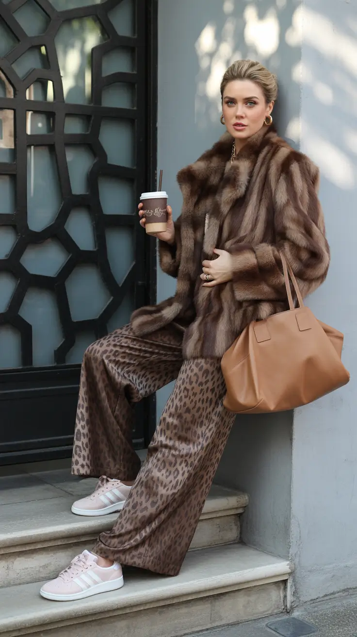 fall winter outfits 2025 Bold Prints, Luxe Energy