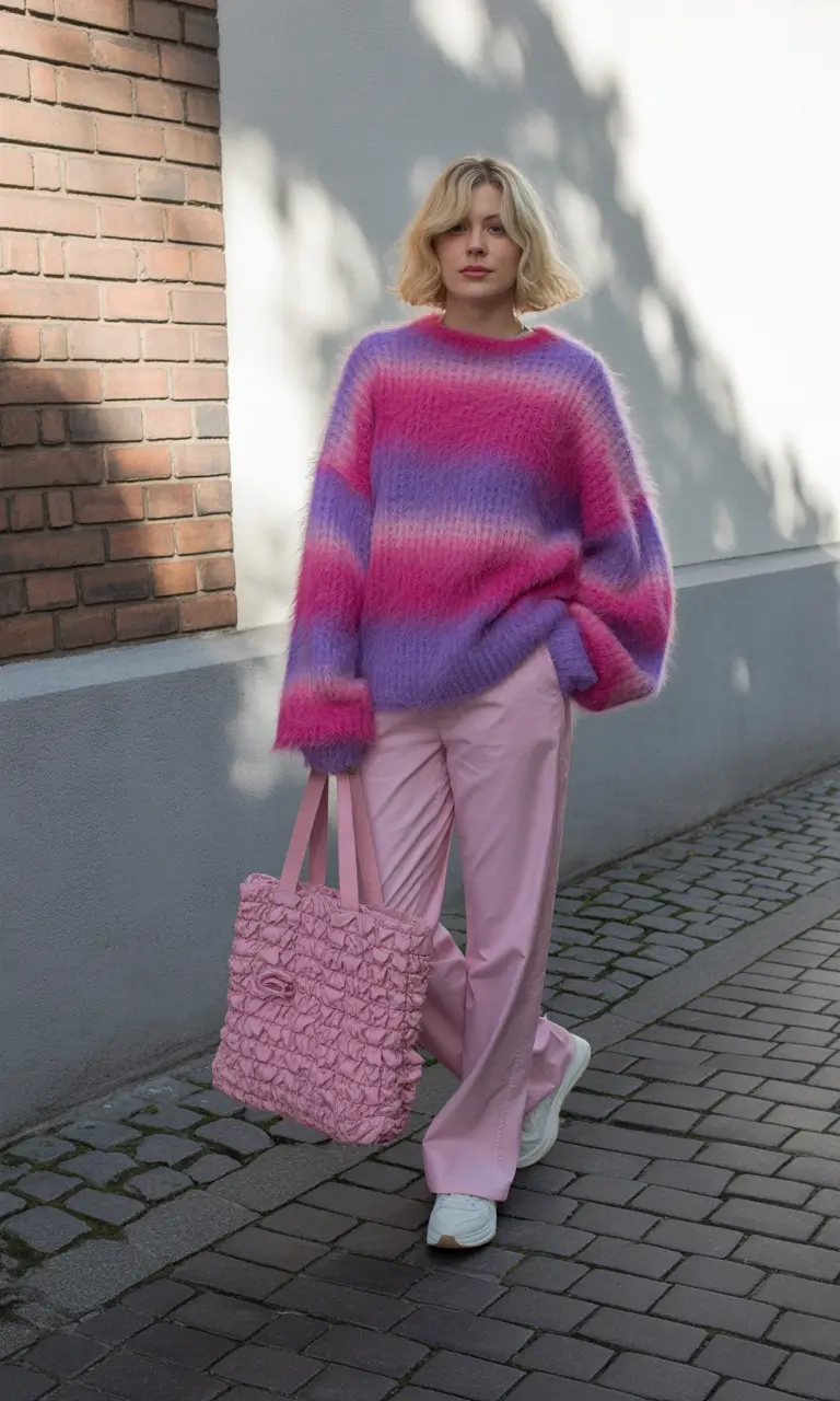 fall winter outfits 2025 Pastel Layers, Meet Street Ease