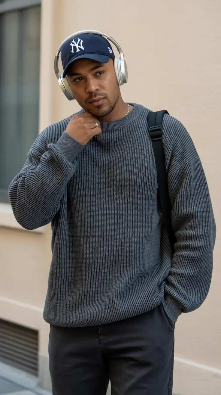 Sporty Minimal outfit for men