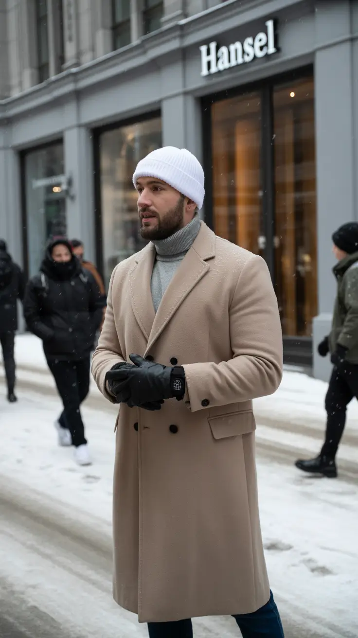 Men’s Fashion Winter Outfits 2025 - 2026: Stylish Looks for Cold Weather Snow Aesthetic