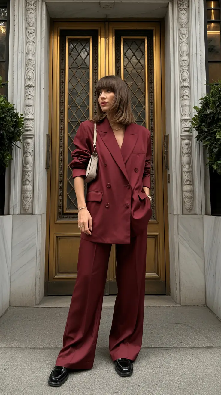 Office Outfit Ideas for Winter 2025–2026: Elegant, Warm & Effortlessly Chic Looks
