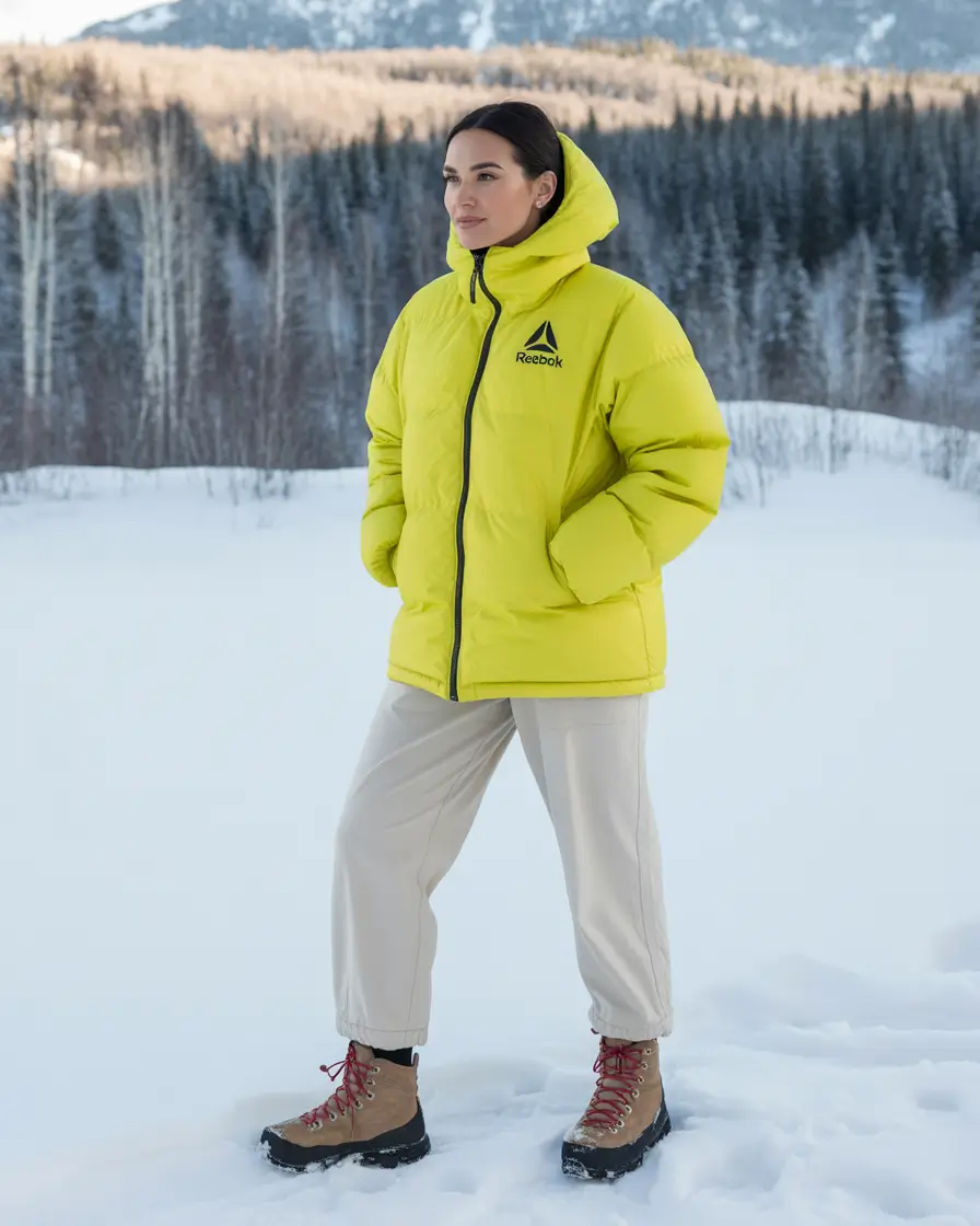 puffer jacket outfit 2025-2026 Sunbeam in the Snow