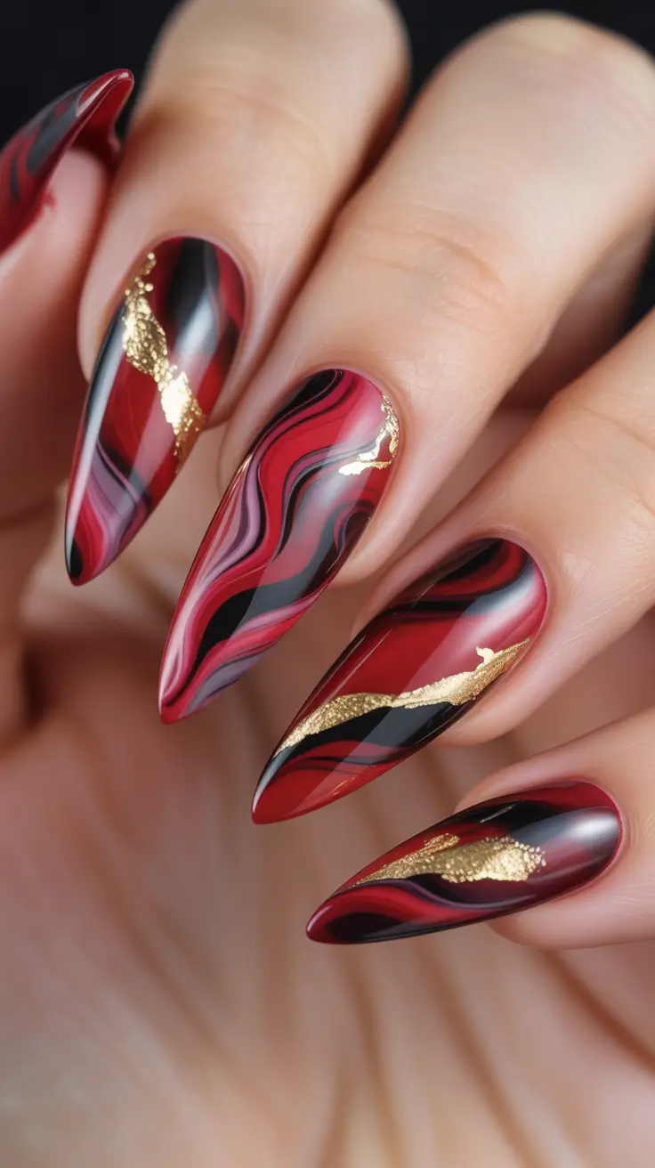 Red Fall Nails 2025: Chic Ideas in Cherry, Dark, and Short Square Designs